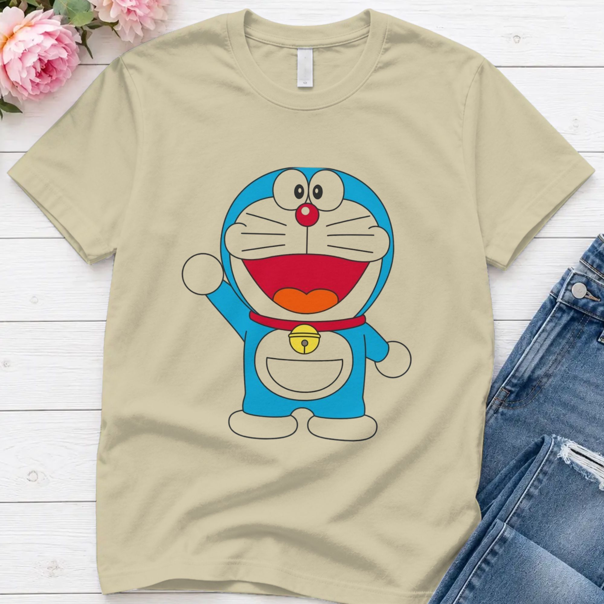 Summer Clothing Drawing - 하라주쿠 스타일의 여름용 티셔츠, 만화 캐릭터