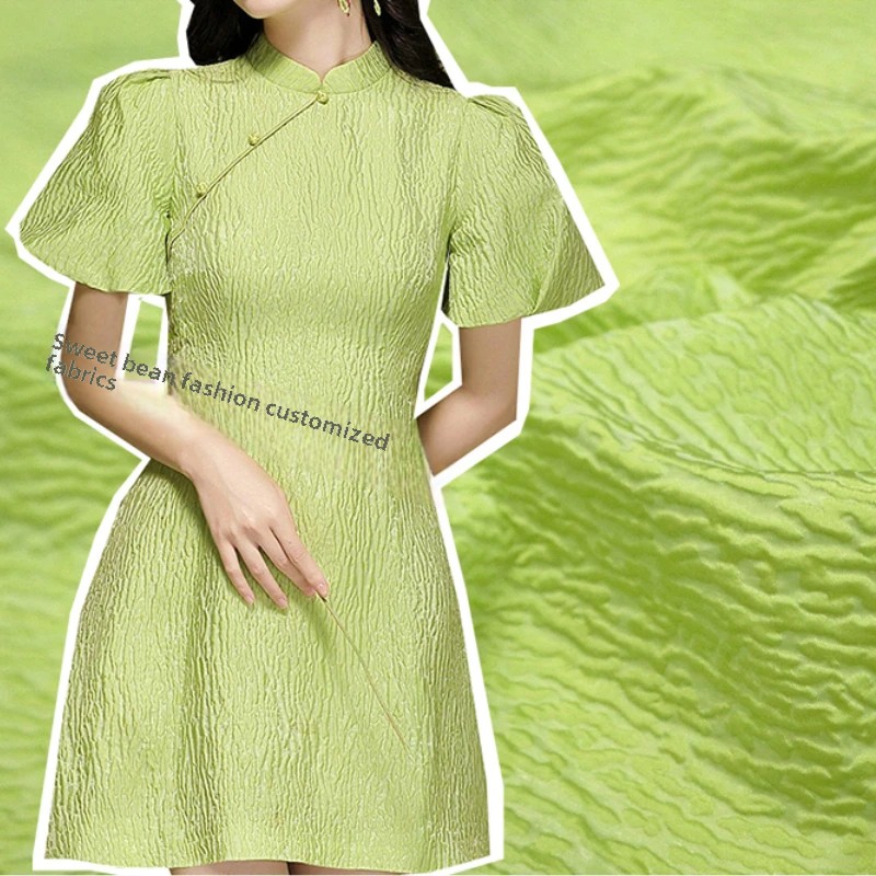 어두운 곡물 브로케이드 자카드 직물 봄과 여름 양각 원 - Summer Clothing Wholesale 리뷰 및 가격