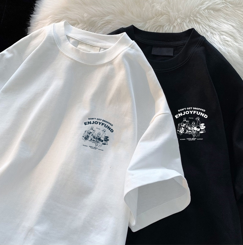 남성과 여성을 위한 루즈핏 순면 반팔 상의 여름 패션  - Summer Clothing Brands 리뷰 및 가격